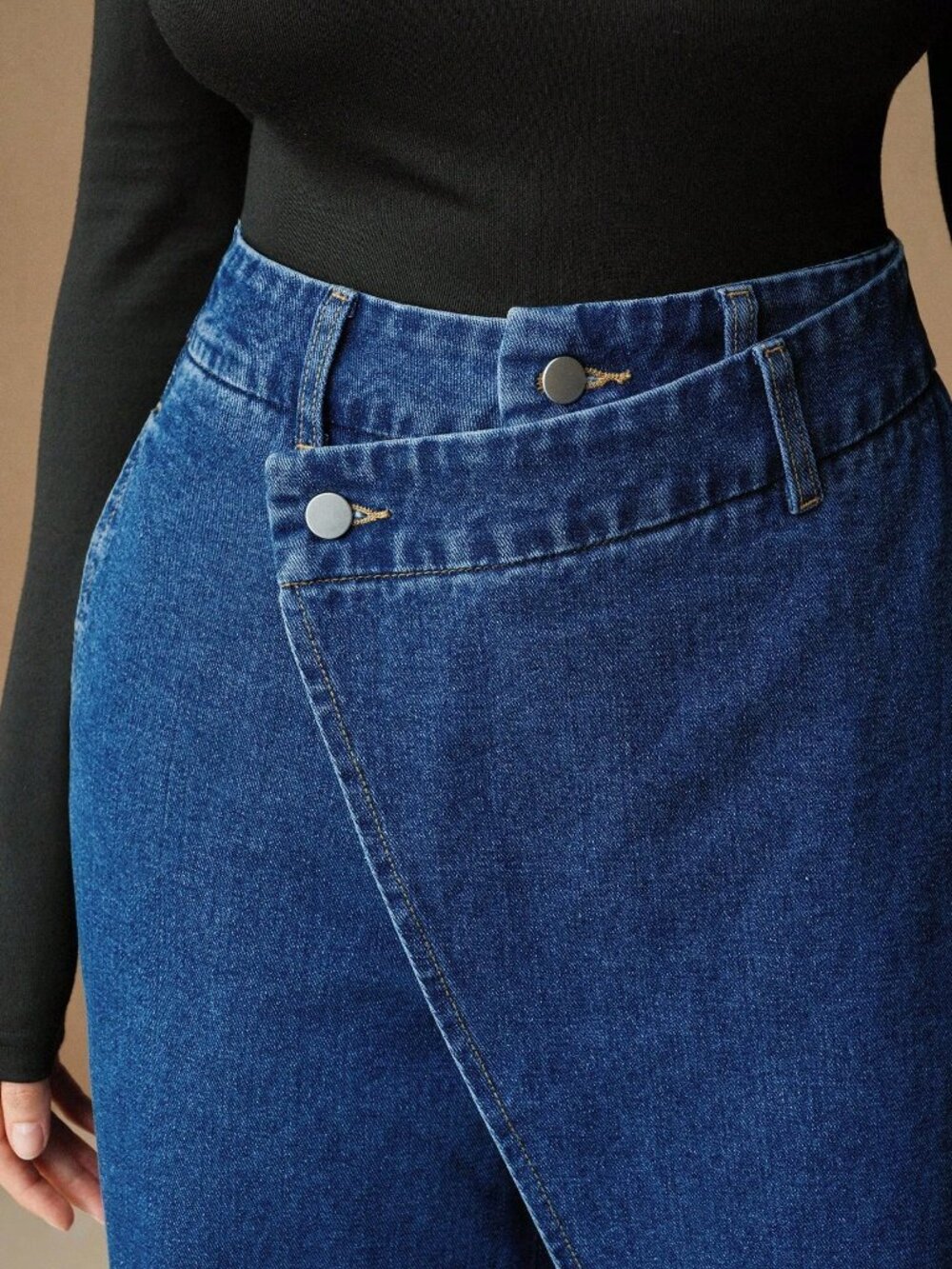Blue Casual Women's Jeans - Picture 7 of 7